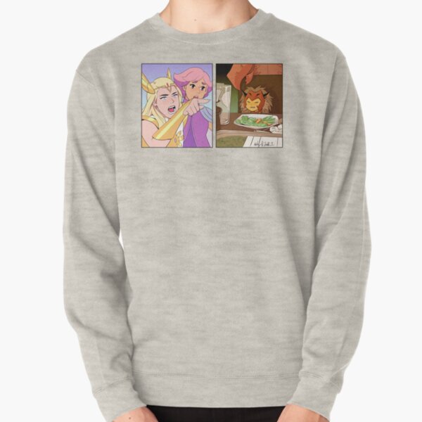 Sie-Ra schreit Catra Meme an Pullover