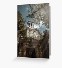 Cemetery Greeting Card