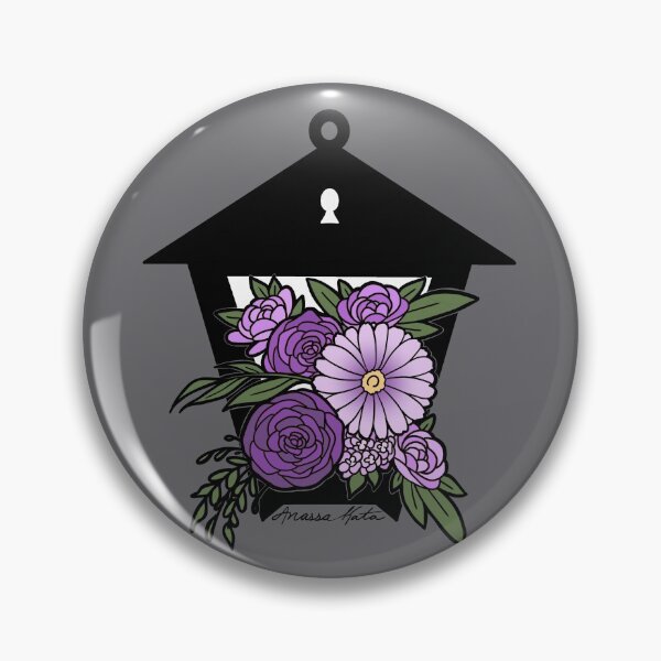 Item preview, Floral Lantern Purple designed and sold by kilobyte.