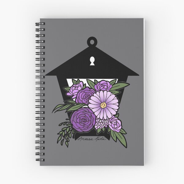 Item preview, Floral Lantern Purple designed and sold by kilobyte.