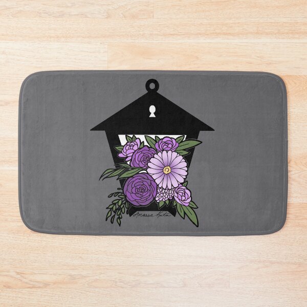 Item preview, Floral Lantern Purple designed and sold by kilobyte.