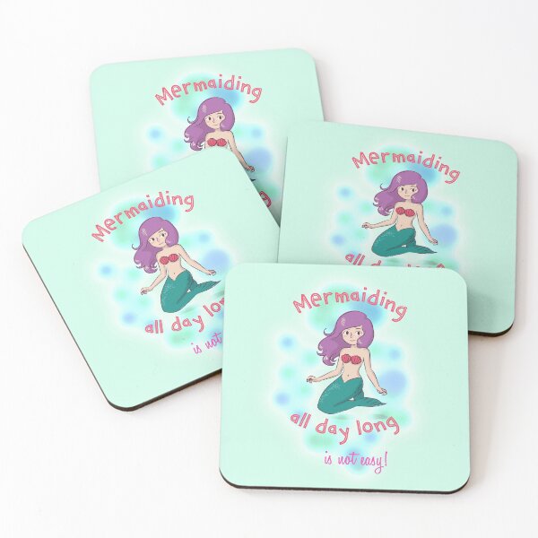 Item preview, Funny all Day Mermaid Design designed and sold by kansaikate.