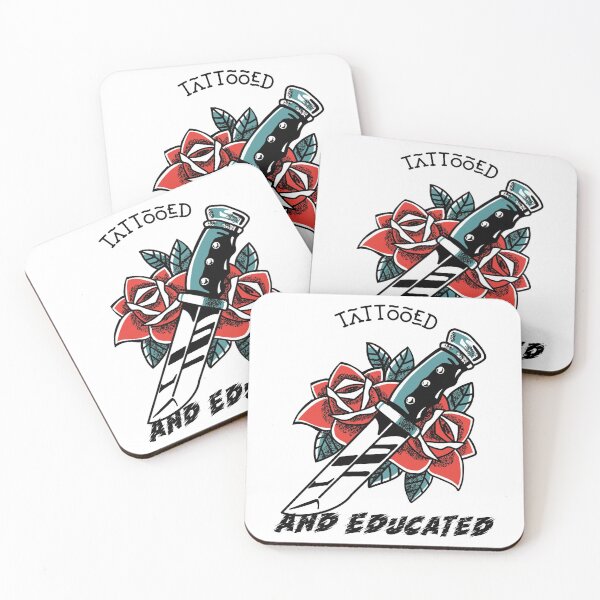 Item preview, Tattooed And Educated designed and sold by ceverett98.