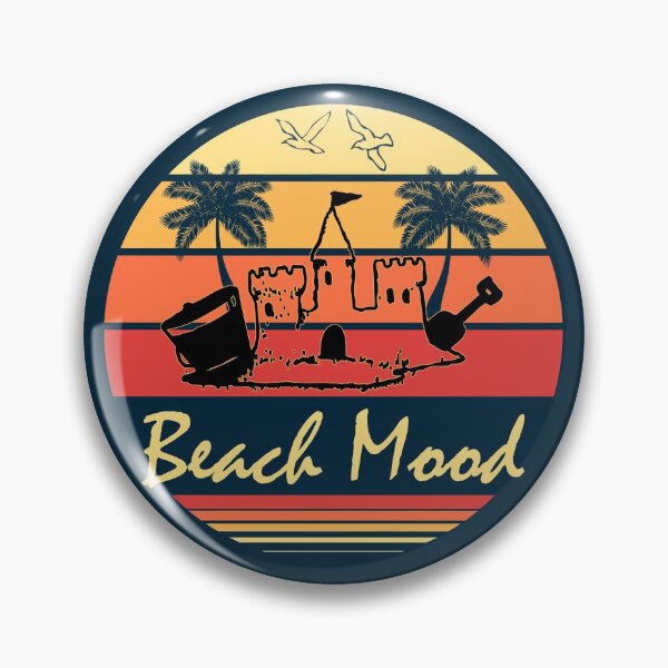 Item preview, Beach Sand Castle Sticker designed and sold by gooddesignart.