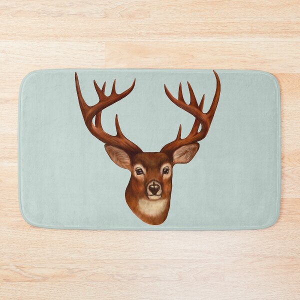 Item preview, bright saturated Deer Portrait designed and sold by luboffke.
