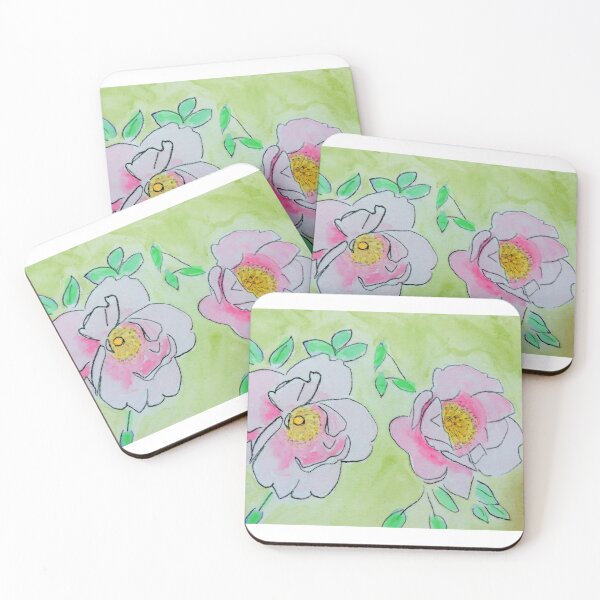 Item preview, wild roses designed and sold by Fiveladiesart.