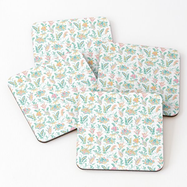 Item preview, Jacobean floral ornament designed and sold by Daridara.