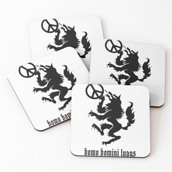 Item preview, Hot Coldman's Tattoo - Homo Homini Lupus designed and sold by OuterOutlet.