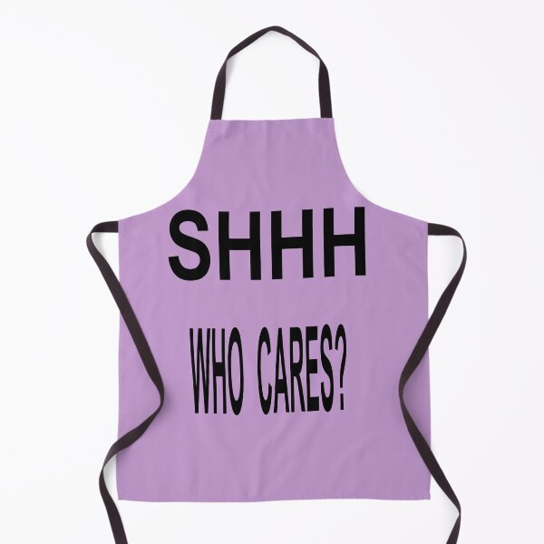 Item preview, SHHH WHO CARES? designed and sold by AVOGATO KITTY KAT CAT.