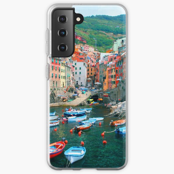 Italy. Cinque Terre marina Samsung Galaxy Soft Case