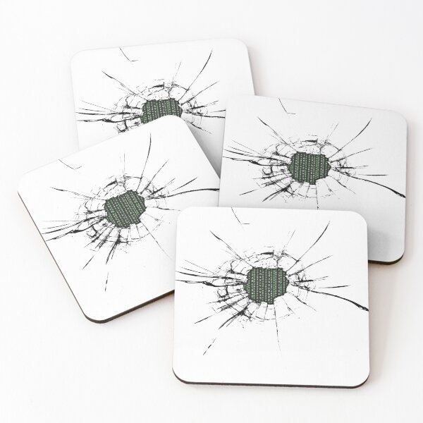 Item preview, Matrix Code Bullet Hole designed and sold by Sketch to Pixel.