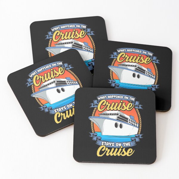 Item preview, What Happened On The Cruise Stays On The Cruise designed and sold by perfectpresents.