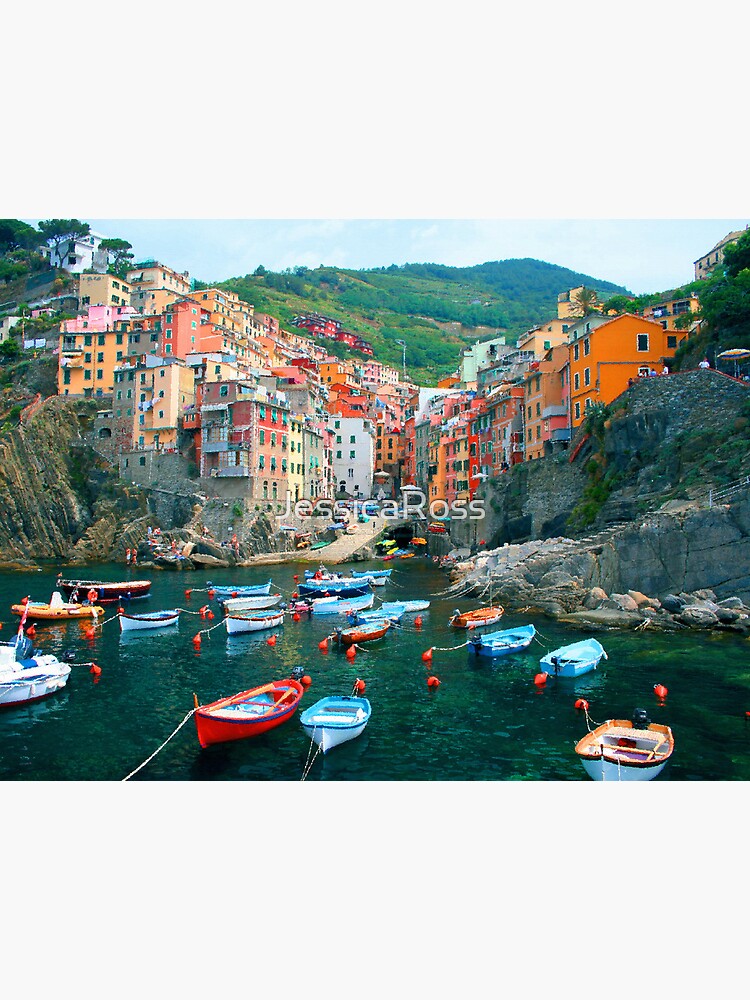 Thumbnail 2 of 2, Postcard, Italy. Cinque Terre marina designed and sold by JessicaRoss.