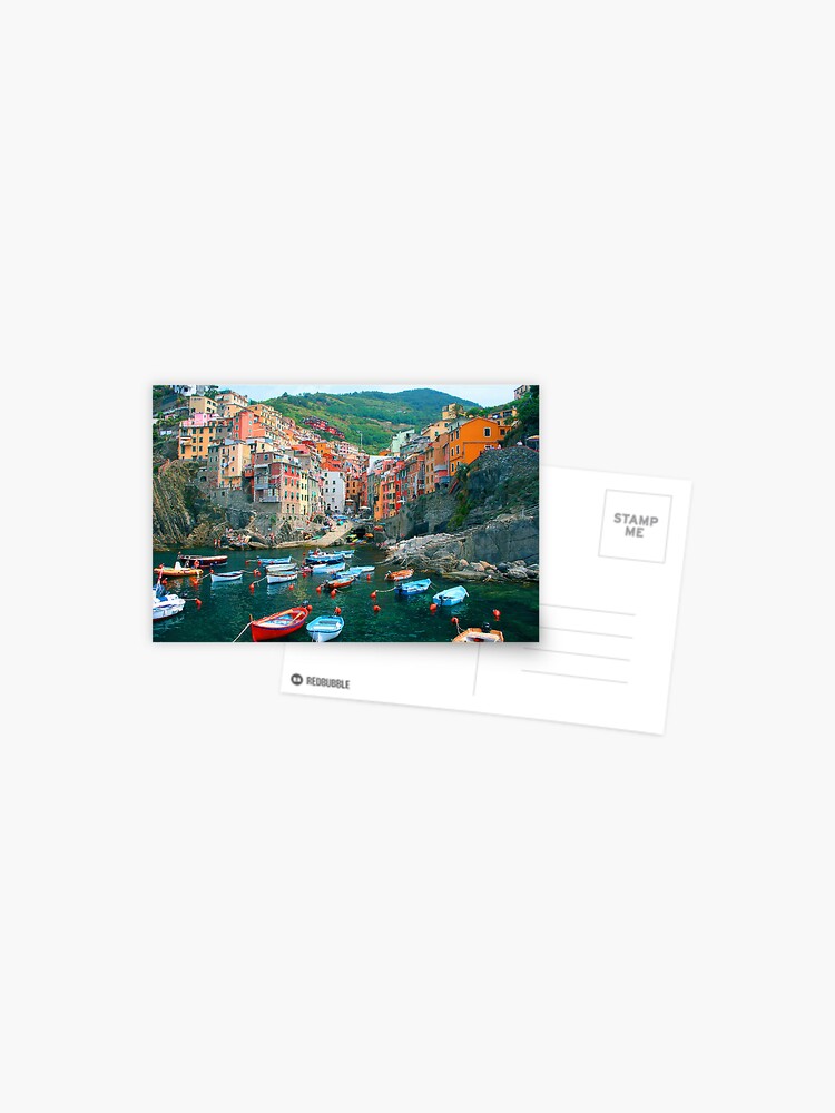 Thumbnail 1 of 2, Postcard, Italy. Cinque Terre marina designed and sold by JessicaRoss.