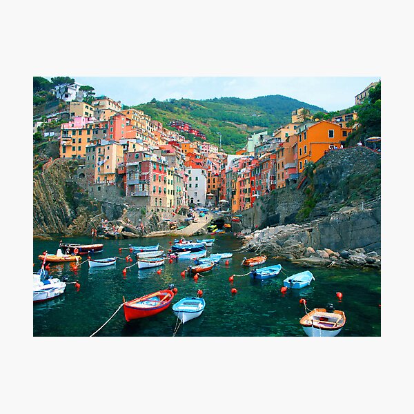 Italy. Cinque Terre marina Photographic Print