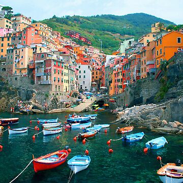 Artwork thumbnail, Italy. Cinque Terre marina by JessicaRoss