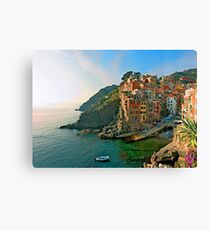Italy. Cinque Terre - canals Canvas Print