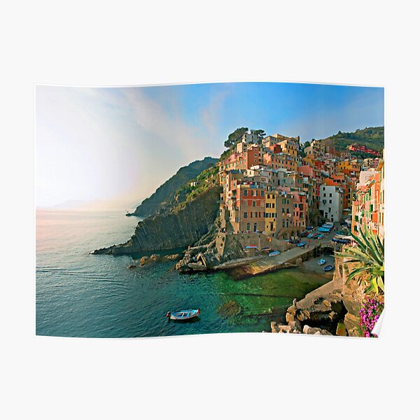 Italy. Cinque Terre - canals Poster