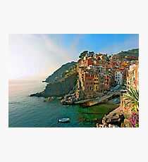 Italy. Cinque Terre - canals Photographic Print