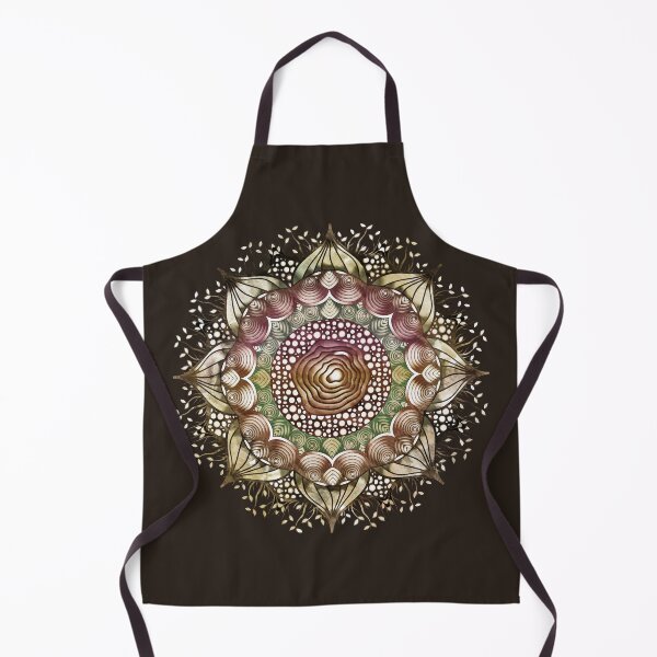 Item preview, Earth Element Mandala designed and sold by serenaking.