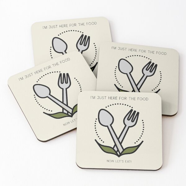 Item preview, Just Here For the Food designed and sold by GoldenStef.