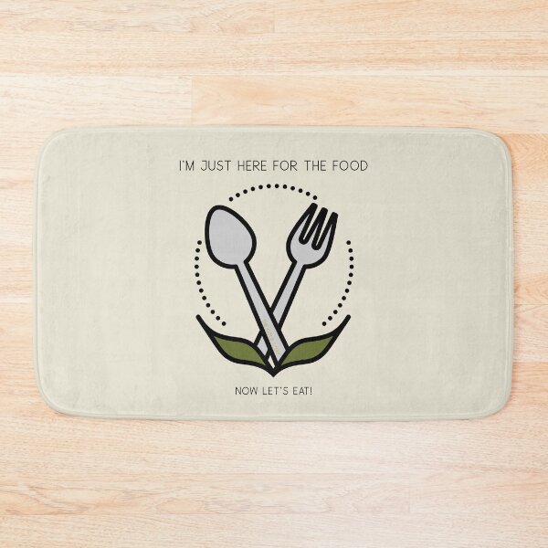 Item preview, Just Here For the Food designed and sold by GoldenStef.