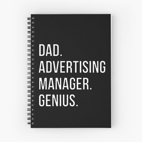 Item preview, Dad Advertising manager designed and sold by UneDesigns.