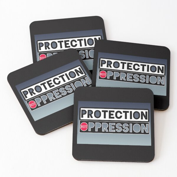 Item preview, Protection not oppression designed and sold by Silver Lining Art.