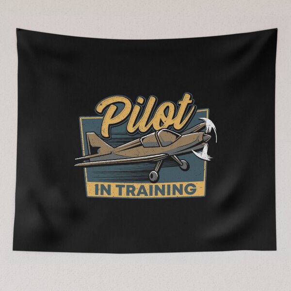 Item preview, Funny Pilot In Training Please Wait Airplane Pilot designed and sold by perfectpresents.