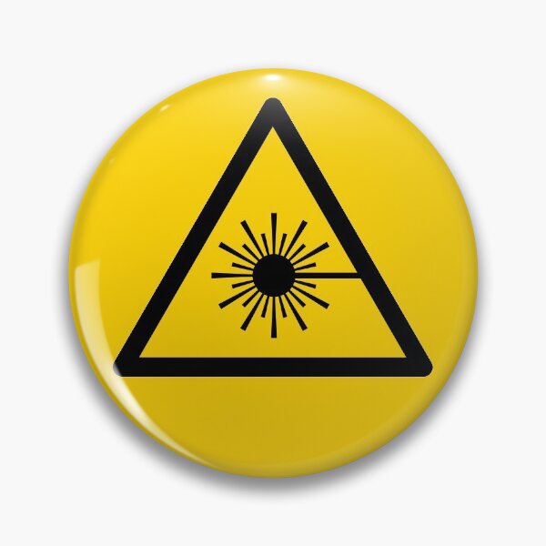 Item preview, Warning Laser Radiation designed and sold by Rupert Russell.