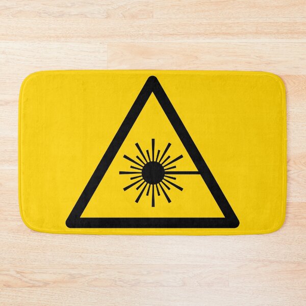 Item preview, Warning Laser Radiation designed and sold by Rupert Russell.