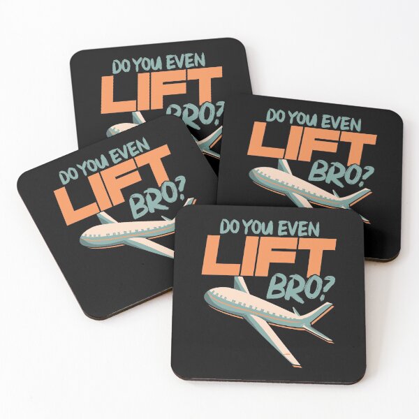 Item preview, Do You Even Lift Bro Funny Airplane Pilot Pun designed and sold by perfectpresents.