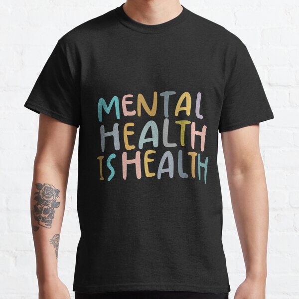 mental health yellow t shirt