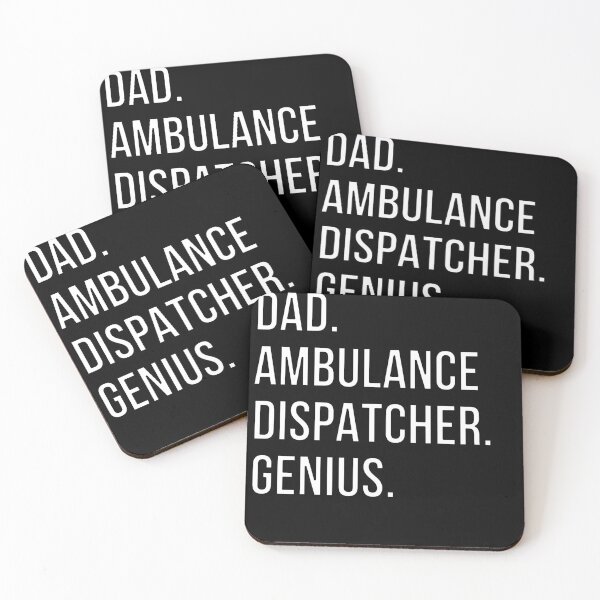 Item preview, Dad Ambulance dispatcher designed and sold by UneDesigns.