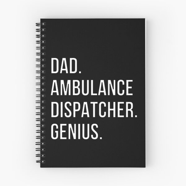Item preview, Dad Ambulance dispatcher designed and sold by UneDesigns.
