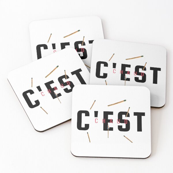 Item preview, C'est Chaud / It's Hot designed and sold by SobaWaveStudio.