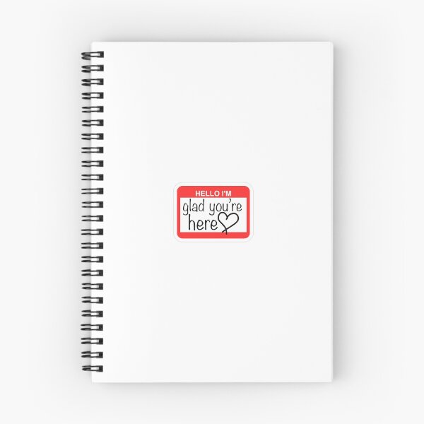 Item preview, Hello I’m Glad You’re Here designed and sold by Kerrino.