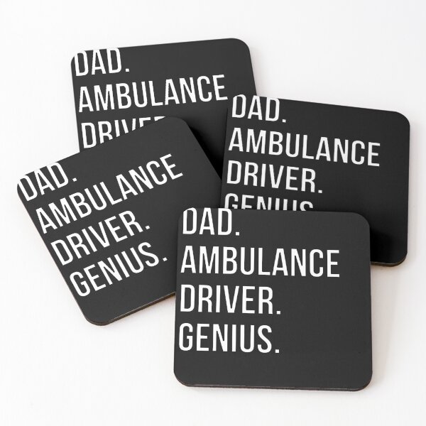 Item preview, Dad Ambulance driver designed and sold by UneDesigns.
