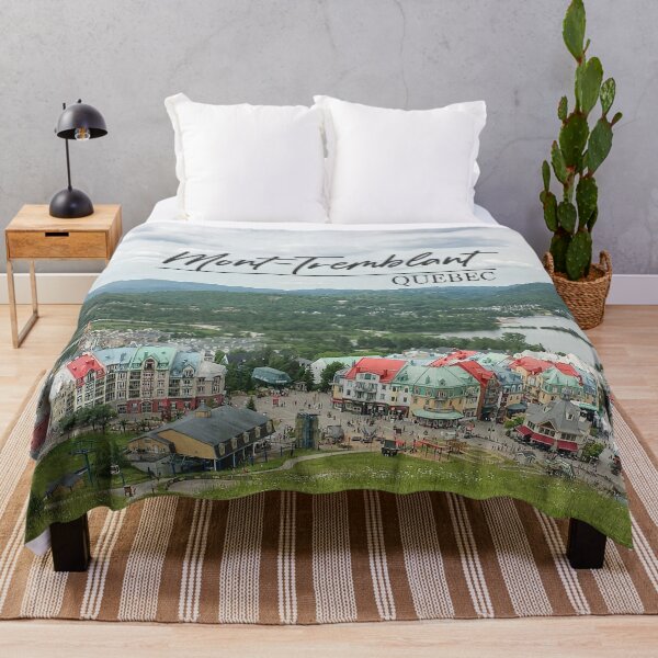 Item preview, Top view Tremblant village designed and sold by stina-bee.