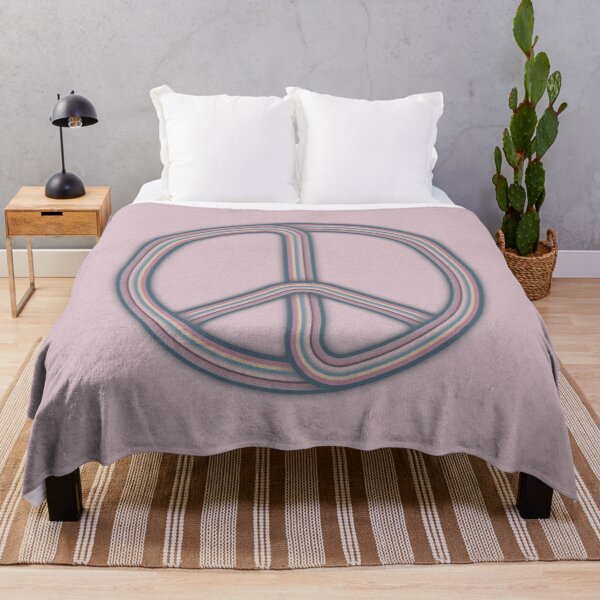 Item preview, Peace Sign - Rainbow Pattern Pastel designed and sold by Art by s2ray.