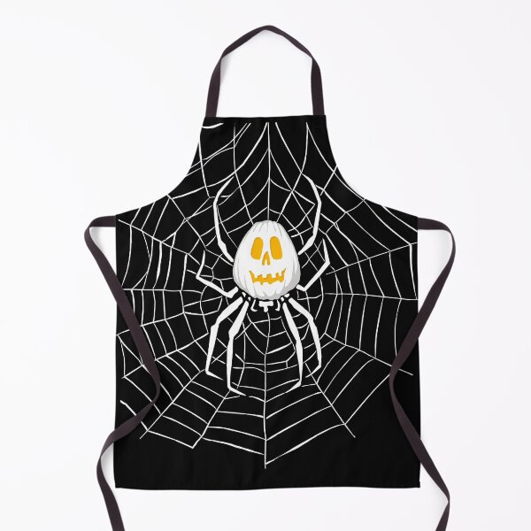 Item preview, Halloween Spider Web Mask Cute Spider Mask Halloween Spider Web Pumpkin Face Spider designed and sold by madeulaugh.