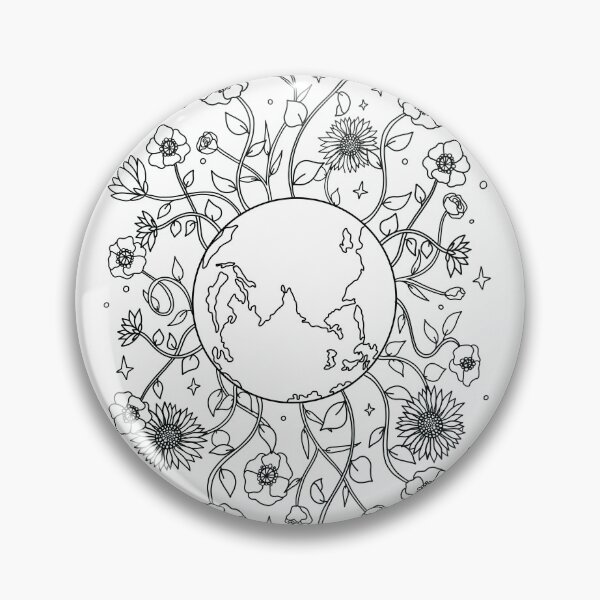 Item preview, Magical earth, peace on earth designed and sold by FoxandCrow.