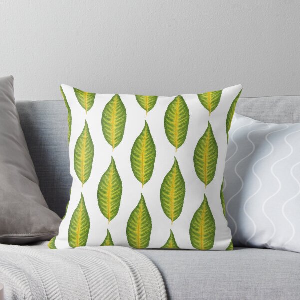 Item preview, Peach Leaf Watercolor Illustration Pattern designed and sold by TamDigitalPrint.