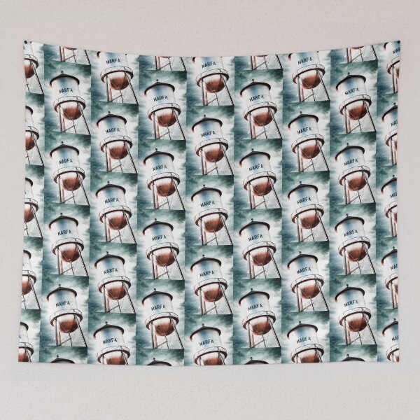 Item preview, Water Tower Marfa TX #4 designed and sold by Stephen Stookey.