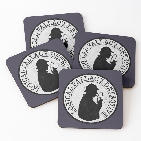 Item preview, Logical Fallacy Detective (distressed look) designed and sold by siggyspatsky.
