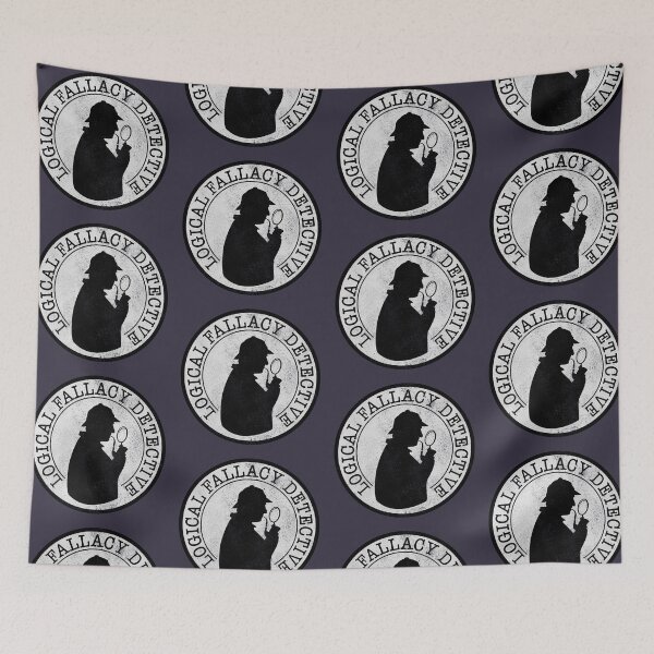 Item preview, Logical Fallacy Detective (distressed look) designed and sold by siggyspatsky.