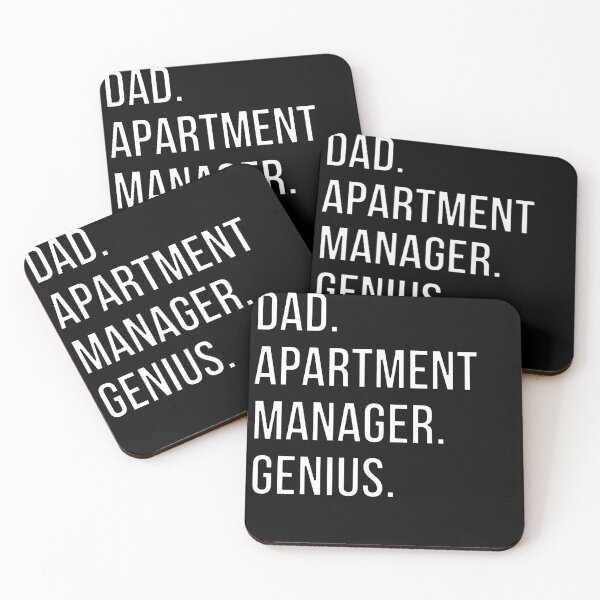 Item preview, Dad Apartment manager designed and sold by UneDesigns.