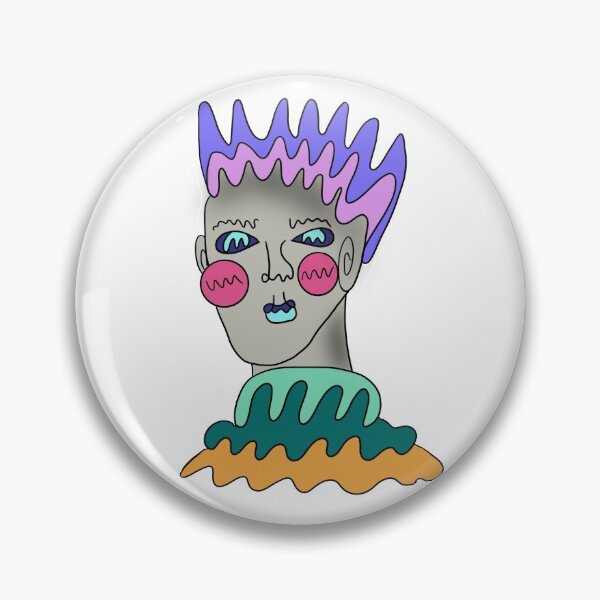 Item preview, Retrato abstracto designed and sold by SachaStickers.