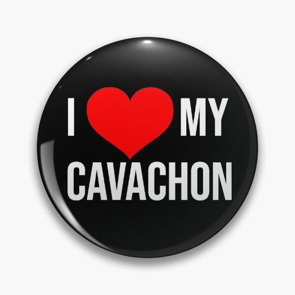 Item preview, I Love My Cavachon (wh) designed and sold by Blissikins.