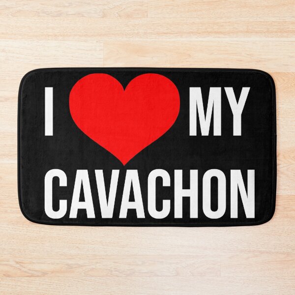 Item preview, I Love My Cavachon (wh) designed and sold by Blissikins.